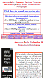 Mobile Screenshot of ancestorinfo.com